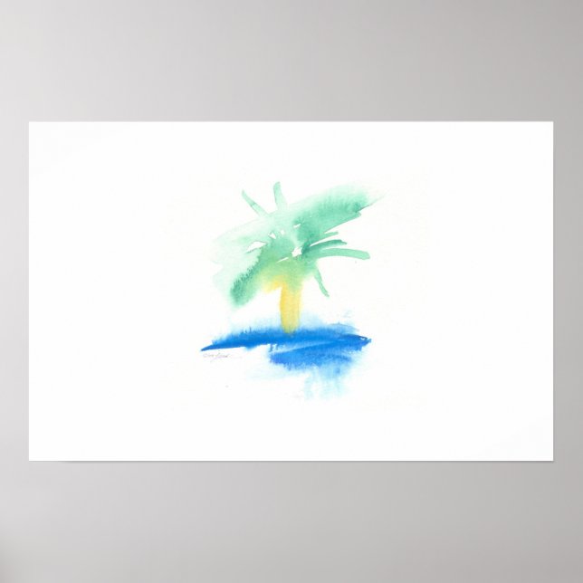 Poster dos Sonhos da Ilha (Frente)