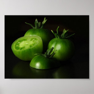 Poster Dos tomates do verde vida ainda