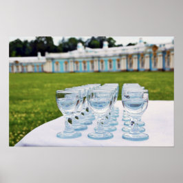 Poster Doses de Vodca no Palácio de Catarina, Rússia