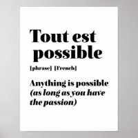 Dotação Francesa Inspirativa Est Possível