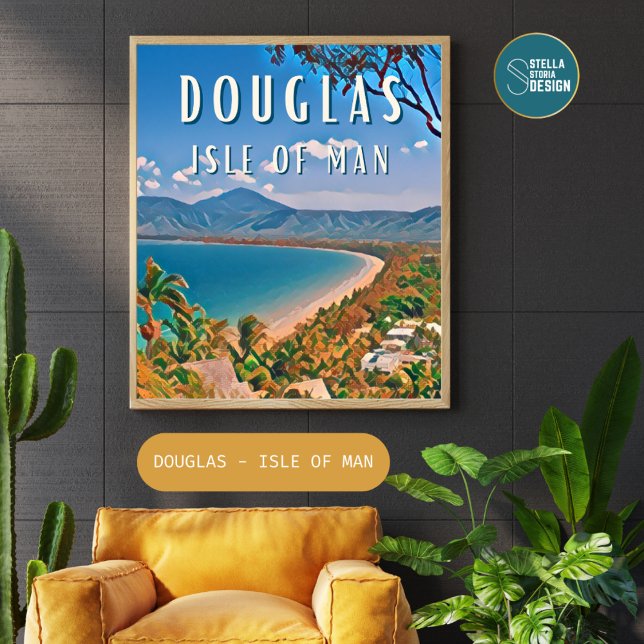 Poster Douglas, la perle de l'île de Man (Douglas, la perle de l'île de Man)