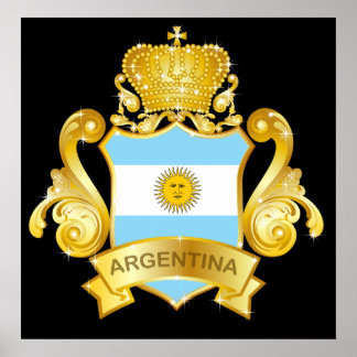 Poster Dourada Argentina