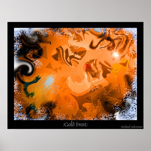 Póster Dourada Frost (Frente)