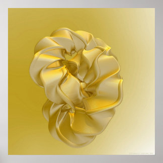 Póster Dourado