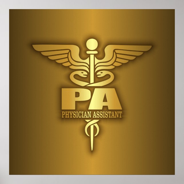 Póster Dourado Caduceus (PA) (Frente)