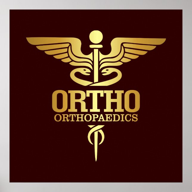 Poster Dourado Caduco (ORTHO) (Frente)