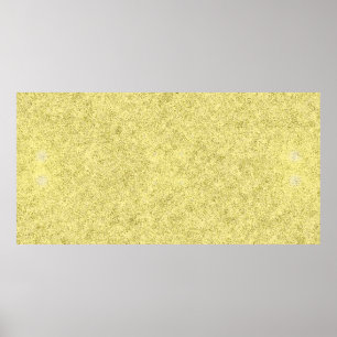 Poster Dourado Design de Tinta: Luxuoso e Artístico