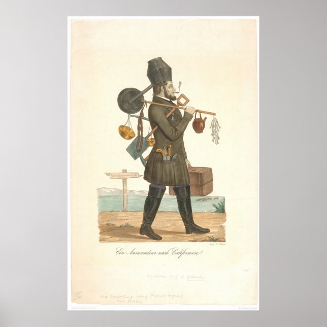 Póster Dourado Hunter a AC. (0631A) (Frente)