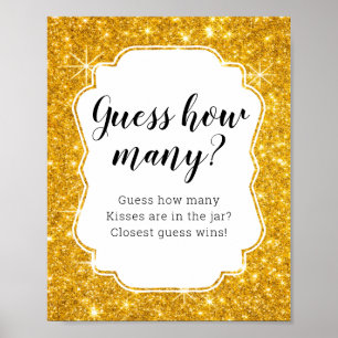 Poster Dourado Imagine Quantos Jogo De Chá de panela De 