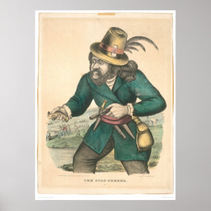 Poster Dourado Seeker (0638A)