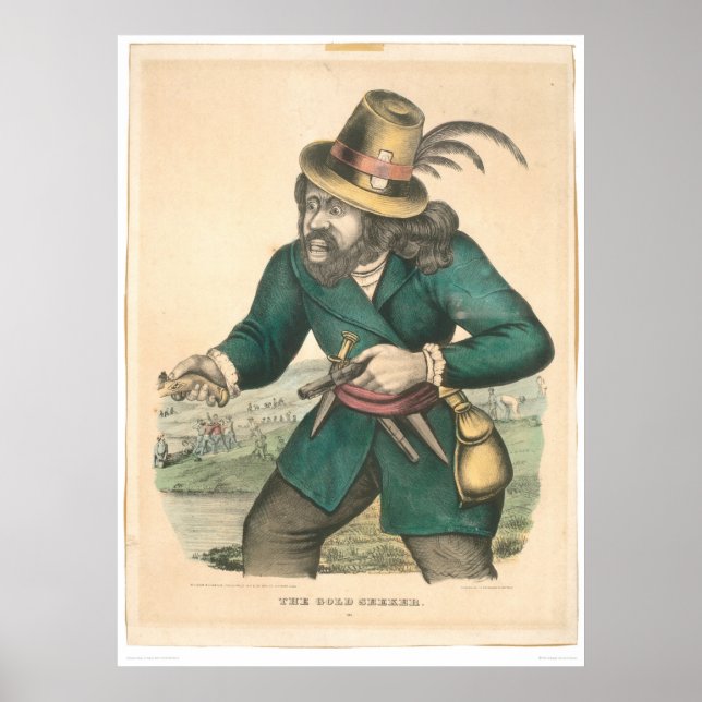 Poster Dourado Seeker (0638A) (Frente)