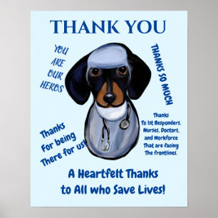 Poster Doutor Dachshund
