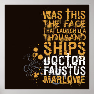 Poster Doutor Faustus Citação