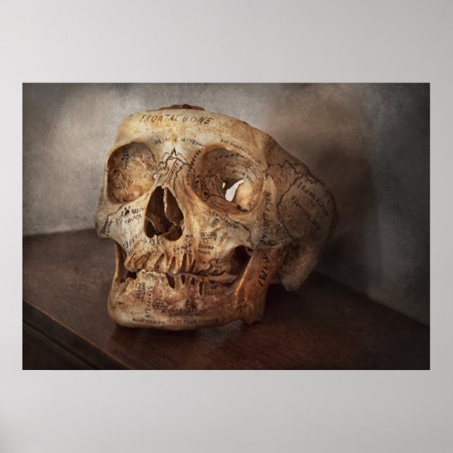 Póster Doutor - Folha de trapos de exame (Frente)