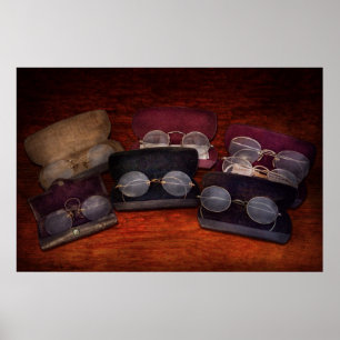 Póster Doutor - optometrista - disposição de Opticals