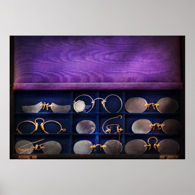 Poster Doutor - Optometrista - Muitos estilos a escolher (Frente)