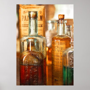 Póster Doutor - remédios para o Hoarseness