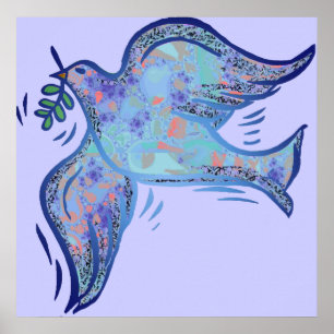 Poster Dove of Peace Vazio