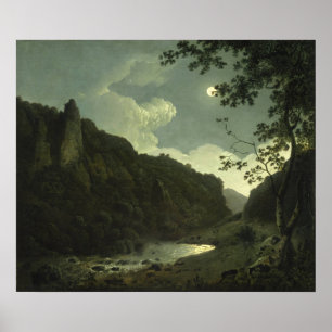 Poster Dovedale por Moonlight [cerca de 1785]
