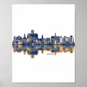 Poster Dover Skyline