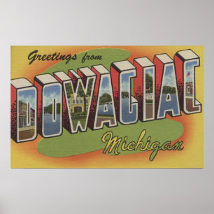 Poster Dowagiac, Michigan - grandes cenas 2 da letra