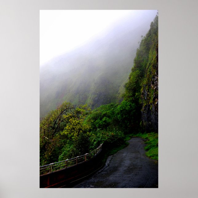 poster "Down the Beaten Path" (Frente)