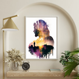Poster Download Digital Wall Art - Watercolor
