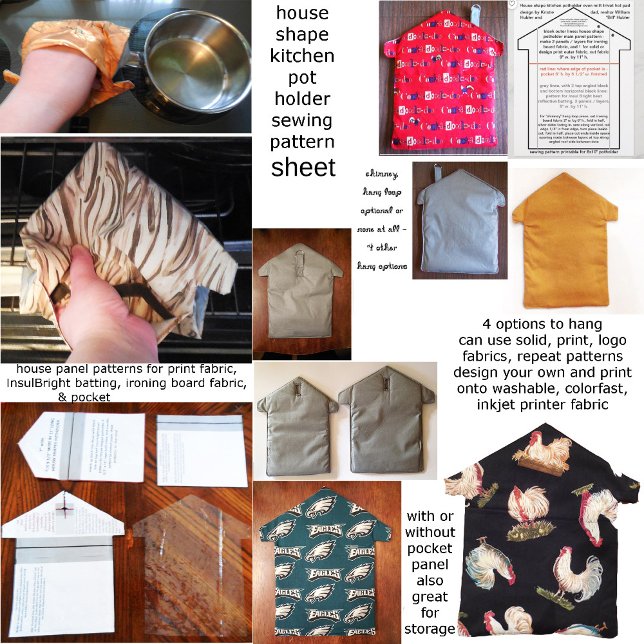 Poster Download do padrão de costura do ponteiro da cozin (Criador carregado)