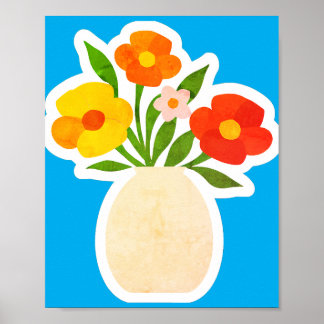 Poster Downloadable Vintage Floral Wall art