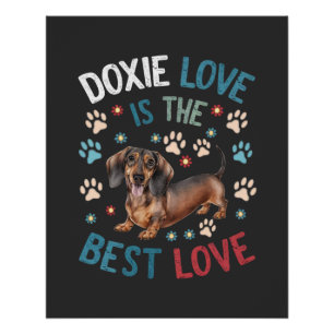 Póster Doxie Love É O Melhor Amor