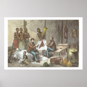 Poster Dr. David Livingstone (1813-73) e Sr. Henry Mort