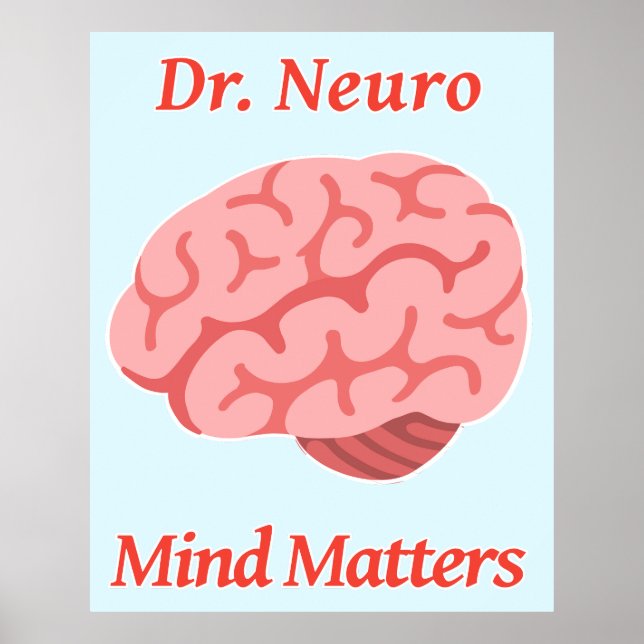 Poster Dr. Neuro Mind Matters (Frente)