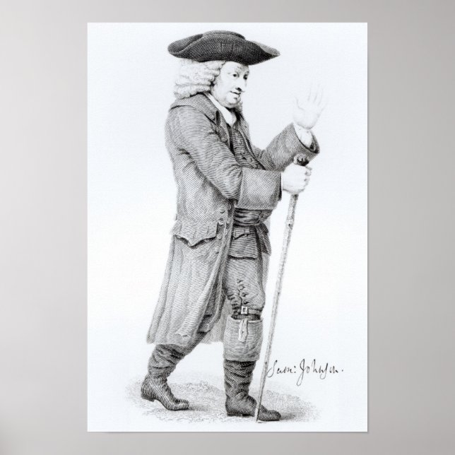 Poster Dr. Samuel Johnson (Frente)