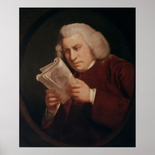 Poster Dr. Samuel Johnson 1775