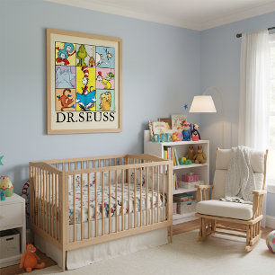 Poster Dr. Seuss Histórias Gráfico