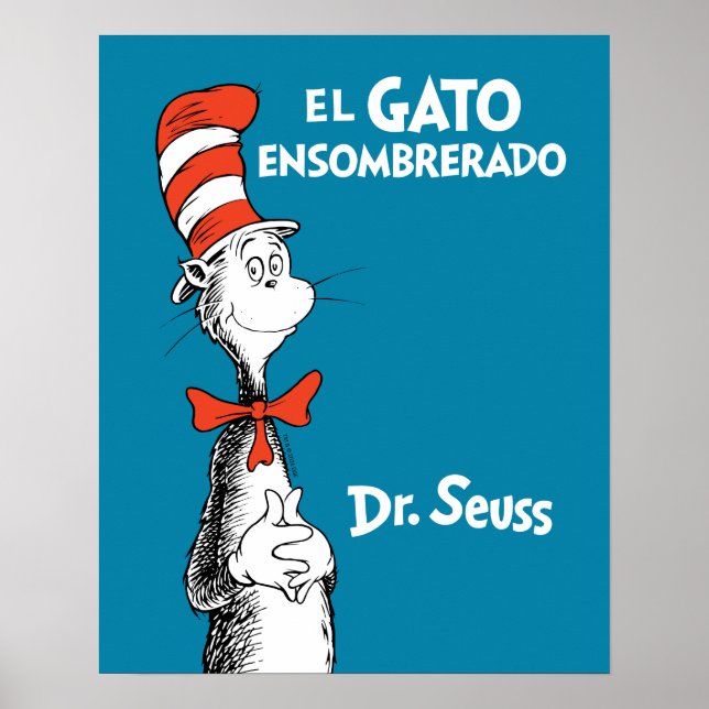 Poster Dr. Seuss O Gato Ensombrerado (Frente)