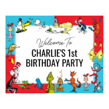 Dr. Seuss - Personagens | Aniversário Infantil