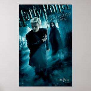Póster Draco Malfoy e Snape 1