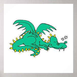 Poster Dragão Adormecido