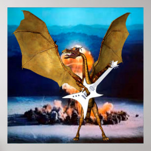 Poster Dragão atômico