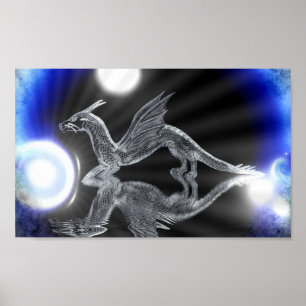 Póster Dragão Azul