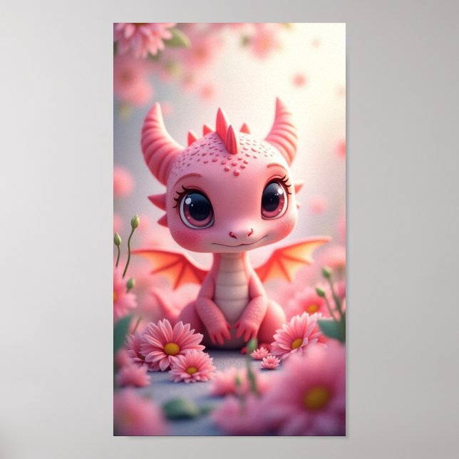 Poster Dragão Bebê (Frente)