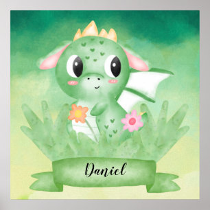 Poster Dragão-Bebê-Cinto-Poster