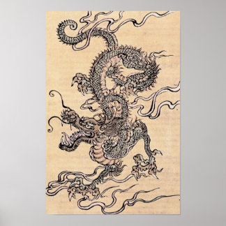 Póster Dragão Chinês