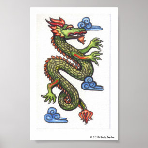 Póster Dragão Chinês