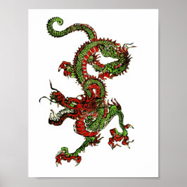 Póster Dragão Chinês