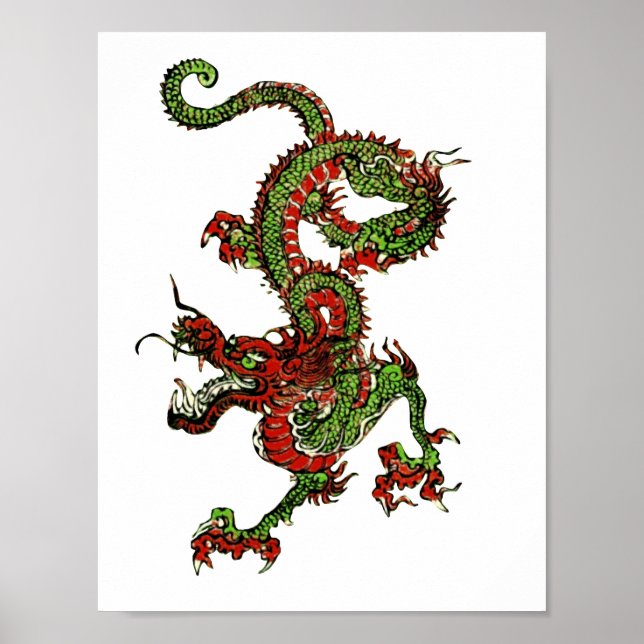 Póster Dragão Chinês (Frente)