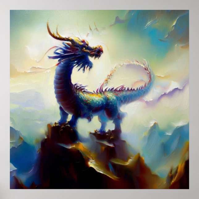 Poster Dragão chinês (12) (Frente)