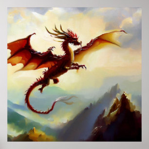 Poster Dragão chinês (7)