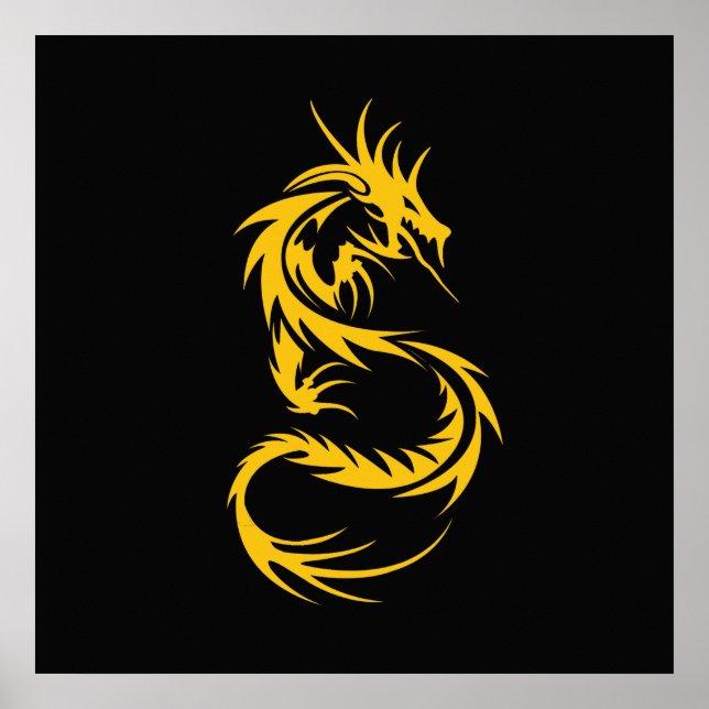 Poster Dragão do Dourado (Frente)